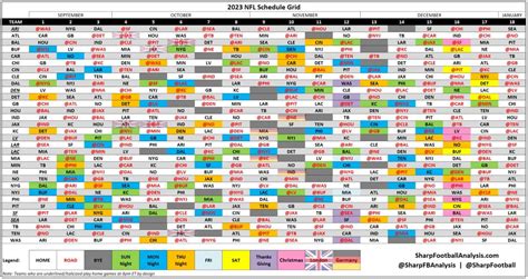 nfl standings 2023 schedule pdf|2023 NFL schedule announced.